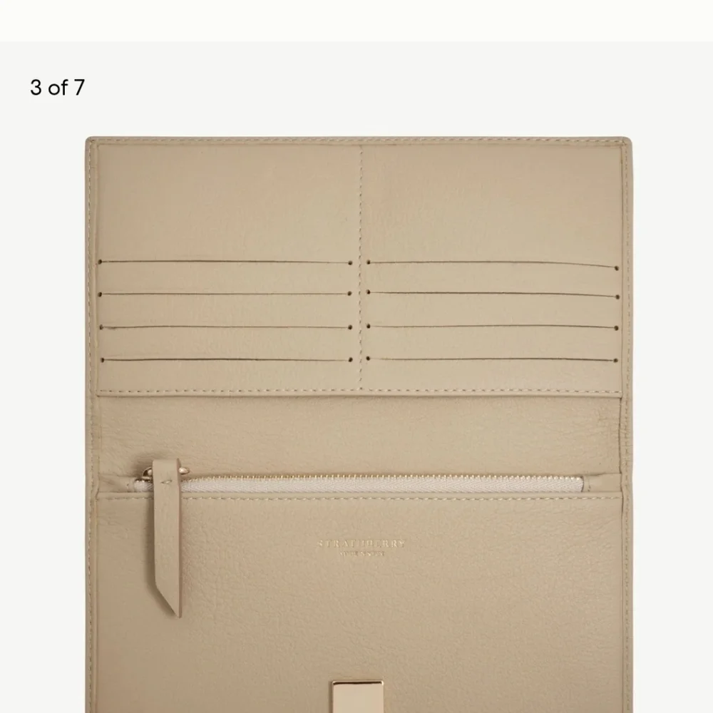 Strathberry Pistachio Large Melville NWOT wallet - Picture 2 of 12